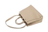 0629. Fendi 2Jours Beige Leather Gold Hardware10