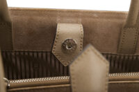 0629. Fendi 2Jours Beige Leather Gold Hardware11