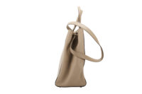 0629. Fendi 2Jours Beige Leather Gold Hardware5
