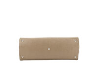 0629. Fendi 2Jours Beige Leather Gold Hardware8