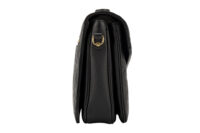 0634. Louis Vuitton Pochette Metis Black Empriente Leather, Gold Hardware3