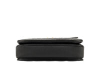 0634. Louis Vuitton Pochette Metis Black Empriente Leather, Gold Hardware7