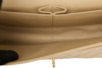 0637. Chanel Jumbo Classic Double Flap Beige Caviar, Gold Hardware14