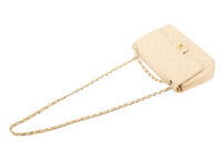 0637. Chanel Jumbo Classic Double Flap Beige Caviar, Gold Hardware16