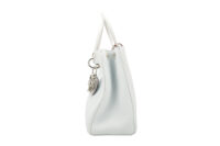 0638. Dior Diorissimo Light Blue Leather, Silver Hardware4