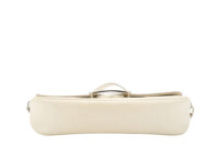 0630. Louis Vuitton Montaigne Pochette White Epi Leather, SIlver Hardware10