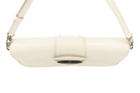 0630. Louis Vuitton Montaigne Pochette White Epi Leather, SIlver Hardware12