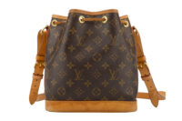 0632. Louis Vuitton Vintage Noe Large Bucket Bag Monogram Canvas, Gold Hardware1