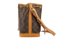 0632. Louis Vuitton Vintage Noe Large Bucket Bag Monogram Canvas, Gold Hardware5
