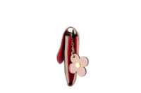 0633. Louis Vuitton Emilie Charm Folding Coin Purse Monogram Canvas, Gold Hardware4