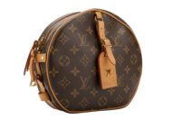 0644. Louis Vuitton Boite Chapeau Monogram Canvas, Gold Hardware2