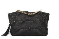 0646. Chanel Vintage Da'Oro Quilted Medium Tote, Gold Hardware1