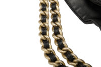 0646. Chanel Vintage Da'Oro Quilted Medium Tote, Gold Hardware10