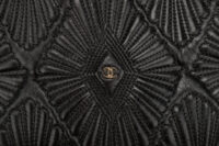 0646. Chanel Vintage Da'Oro Quilted Medium Tote, Gold Hardware12