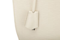 0647. Louis Vuitton Pont Neuf White Epi Leather, Silver hardware7