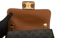 0649. Celine Medium Victoire Celine Canvas, Gold Hardware13