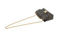 0649. Celine Medium Victoire Celine Canvas, Gold Hardware9