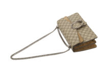 0650. Gucci Dionysus Large Supreme Canvas Chain Handbag, Ruthenium Hardware10