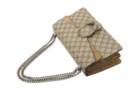 0650. Gucci Dionysus Large Supreme Canvas Chain Handbag, Ruthenium Hardware11