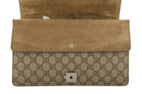 0650. Gucci Dionysus Large Supreme Canvas Chain Handbag, Ruthenium Hardware12