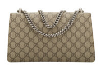 0650. Gucci Dionysus Large Supreme Canvas Chain Handbag, Ruthenium Hardware4