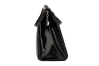 0656. Louis Vuitton Brea Black Patent Monogram Silver Hardware3