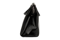 0656. Louis Vuitton Brea Black Patent Monogram Silver Hardware5