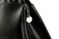 0656. Louis Vuitton Brea Black Patent Monogram Silver Hardware9