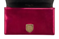0659. Dior Diorama Small Metallic Pink Microcannage Leather, Gold Hardware11