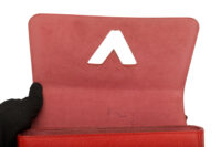 0660. Louis Vuitton Twist MM Red Epi leather, Silver Hardware12