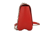 0660. Louis Vuitton Twist MM Red Epi leather, Silver Hardware3