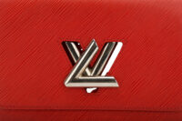0660. Louis Vuitton Twist MM Red Epi leather, Silver Hardware7