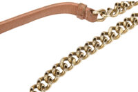0661. Dior Diorama Small Brown Crinkled Leather, Gold Hardware11