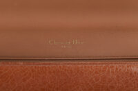 0661. Dior Diorama Small Brown Crinkled Leather, Gold Hardware14