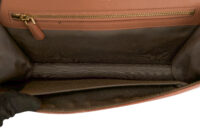 0661. Dior Diorama Small Brown Crinkled Leather, Gold Hardware16