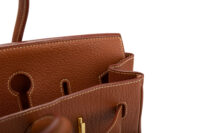 0664. Hermes Birkin 35, Brown Coffee Leather, Gold Hardware 2000 12