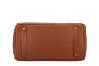 0664. Hermes Birkin 35, Brown Coffee Leather, Gold Hardware 2000 6