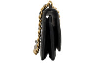0665. Chanel 19 Wallet on Chain (WOC) Black Lambskin Leather, Mixed Chain Hardware3