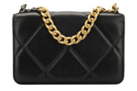 0665. Chanel 19 Wallet on Chain (WOC) Black Lambskin Leather, Mixed Chain Hardware5