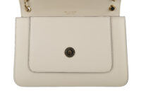 0667. Bvlgari Serpenti Forever Chain Handbag Off-white Leather, Silver Hardware14