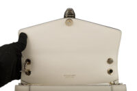 0667. Bvlgari Serpenti Forever Chain Handbag Off-white Leather, Silver Hardware15
