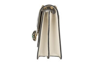 0667. Bvlgari Serpenti Forever Chain Handbag Off-white Leather, Silver Hardware5