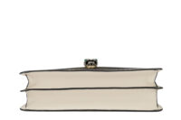 0667. Bvlgari Serpenti Forever Chain Handbag Off-white Leather, Silver Hardware6