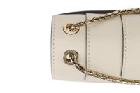 0667. Bvlgari Serpenti Forever Chain Handbag Off-white Leather, Silver Hardware9