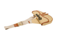 0670. Christian Dior Medium Saddle Tears Raffia Gold Hardware4