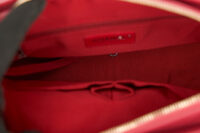 0673. Chanel Gabrielle Medium Pink Quilted Leather Chain Handbag14