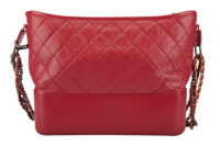 0673. Chanel Gabrielle Medium Pink Quilted Leather Chain Handbag5