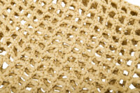 0674. Prada Croquet Raffia Beige Medium Tote bag7