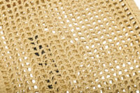 0674. Prada Croquet Raffia Beige Medium Tote bag9