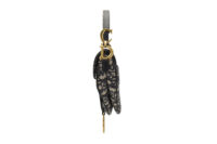0677. Dior Mini Saddle Oblique Canvas, Gold Hardware5